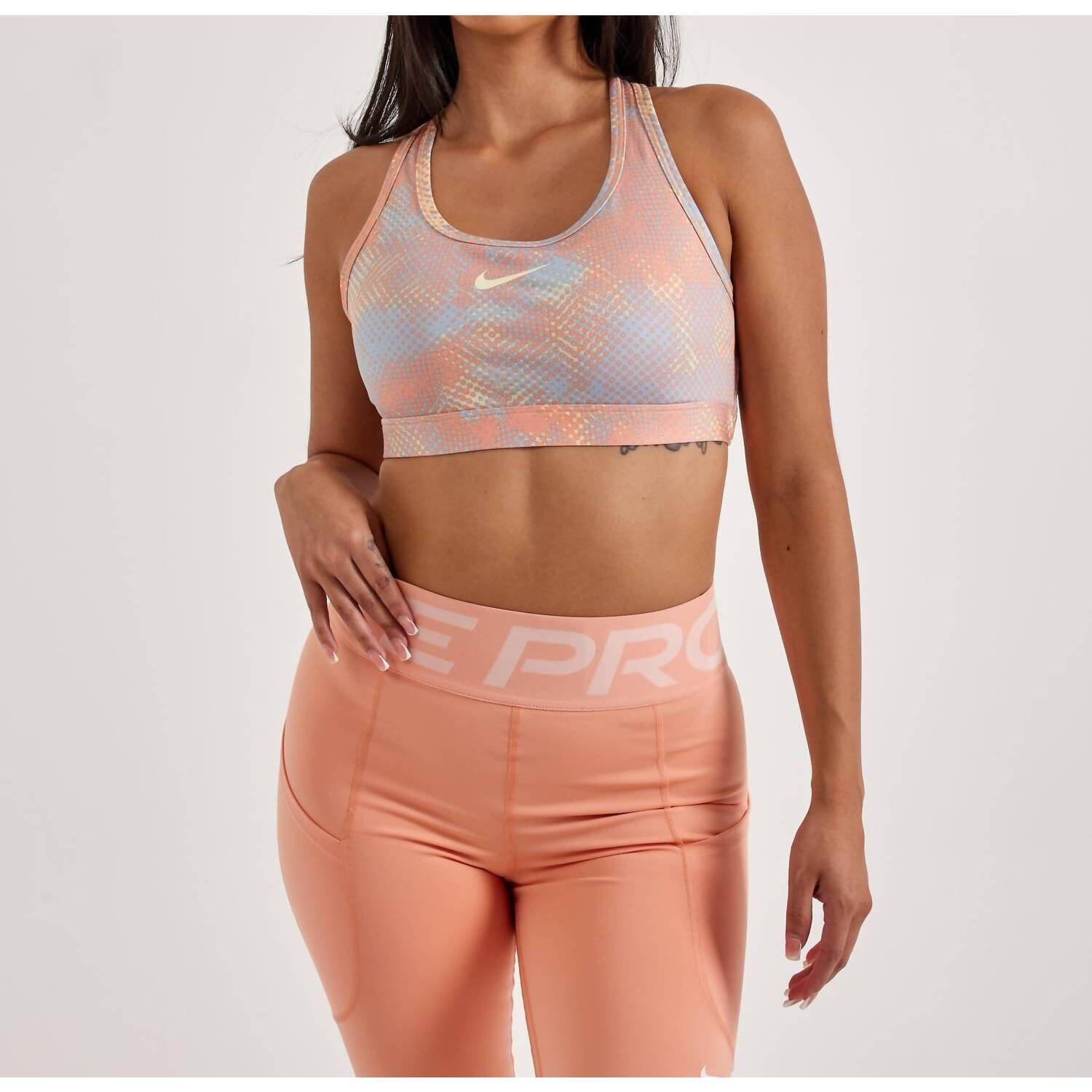New Nike Women's Dri-Fit Medium Support Sports Bra In Multicolor
